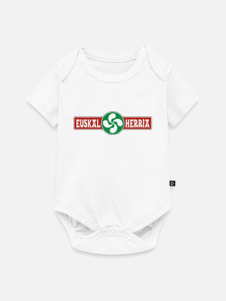 Basque Country logo - Baby Premium short-sleeve bodysuit - white