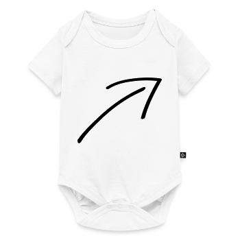 Arrow - Baby Premium short-sleeve bodysuit - white - Front