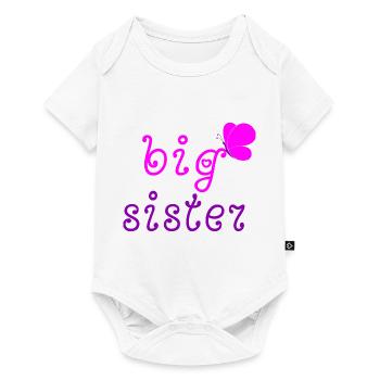 Big Sister - Body à manches courtes Premium Bébé - blanc - Devant