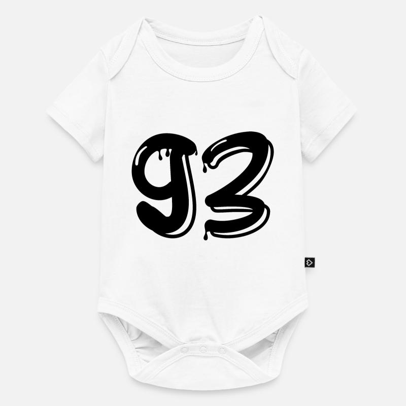 93 - Body à manches courtes Premium Bébé - blanc