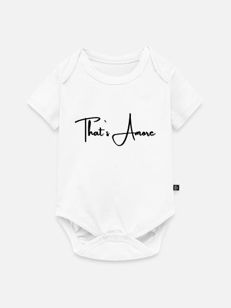That`s Amore - Baby Premium Kurzarmbody - Weiß