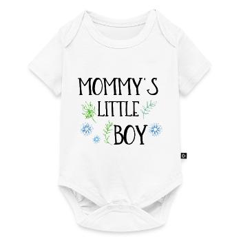 Le petit garçon de maman - Body à manches courtes Premium Bébé - blanc - Devant