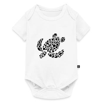 Tortue de mer Animaux de mer Tortue de mer - Body à manches courtes Premium Bébé - blanc - Devant