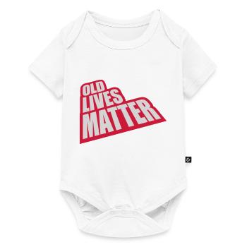 old lives matter quote - Baby Premium short-sleeve bodysuit - white - Front