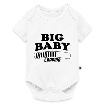 Big Baby Loading - Baby Premium Kurzarmbody - Weiß - Vorne