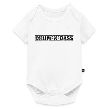 Drum N Bass - Baby Premium short-sleeve bodysuit - white - Front