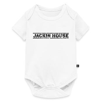 Jackin House - Baby Premium Kurzarmbody - Weiß - Vorne