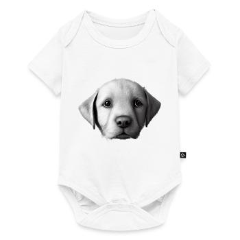 Golden Retriever Dogs Chien Chiot Propriétaire de chien - Body à manches courtes Premium Bébé - blanc - Devant