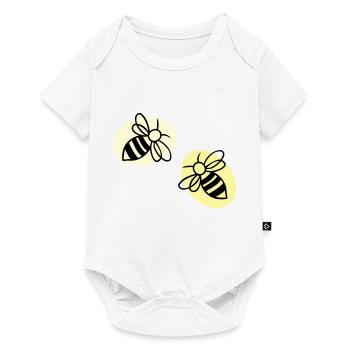 Abeilles - Body à manches courtes Premium Bébé - blanc - Devant