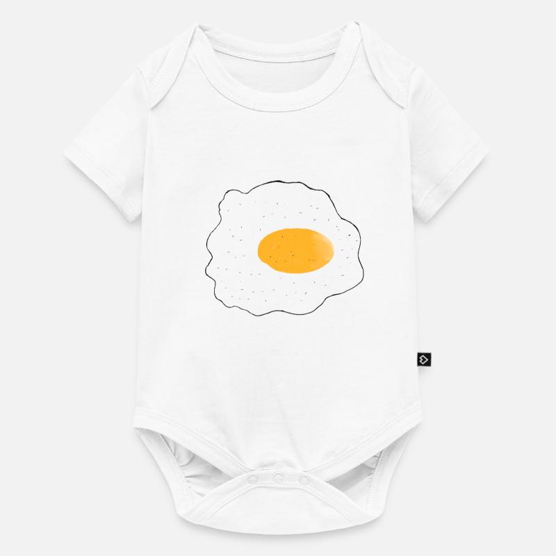 Fried egg - Baby Premium short-sleeve bodysuit - white