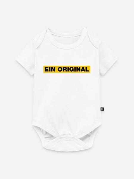 Ein Original - Baby Premium Kurzarmbody - Weiß