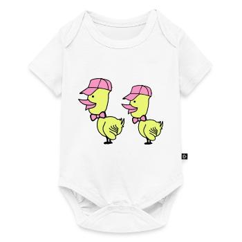 Bonnet de canard - Body à manches courtes Premium Bébé - blanc - Devant