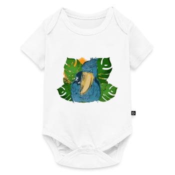Shoebill Bird Ornithologist Forest I Gift - Baby Premium short-sleeve bodysuit - white - Front