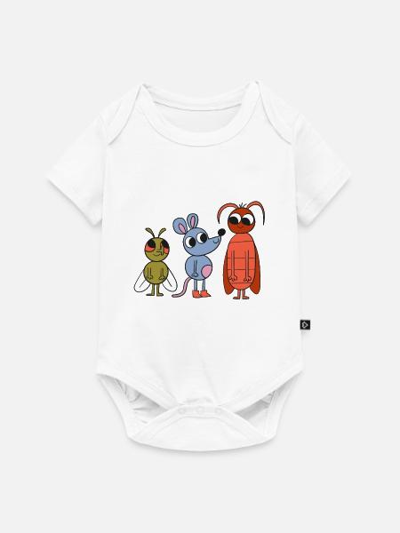 Die Eindringlinge - Baby Premium Kurzarmbody - Weiß
