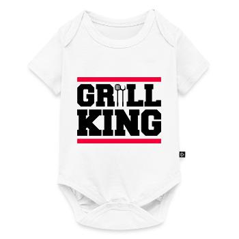 Grill King - Baby Premium short-sleeve bodysuit - white - Front