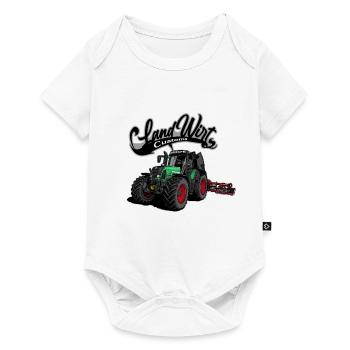 Farmer // Tractor - Baby Premium short-sleeve bodysuit - white - Front
