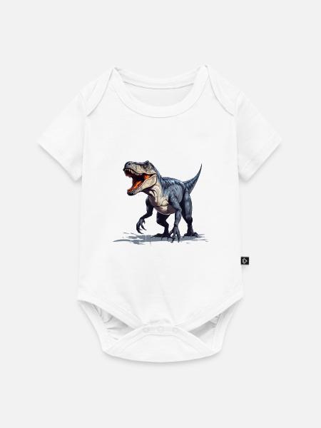Raubvogel - Baby Premium Kurzarmbody - Weiß