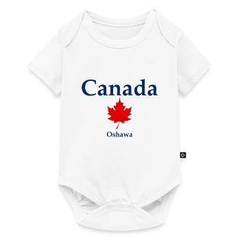 Oshawa - Ontario - Canada - Kanada - Baby Premium short-sleeve bodysuit - white - Front