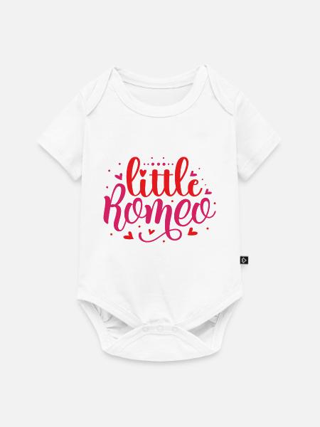 Little romeo - Baby Premium Kurzarmbody - Weiß