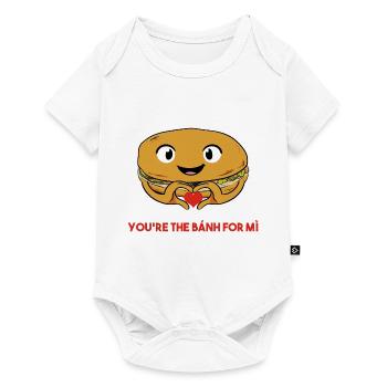 Vietnam Viet Banh Mi pain vietnamien I cadeau - Body à manches courtes Premium Bébé - blanc - Devant
