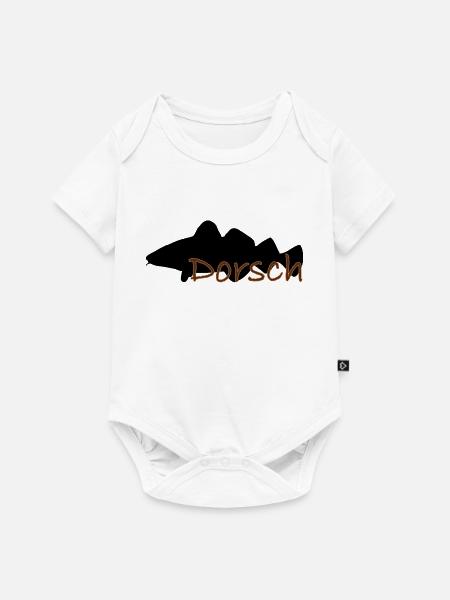Dorsch schwarz - Baby Premium Kurzarmbody - Weiß