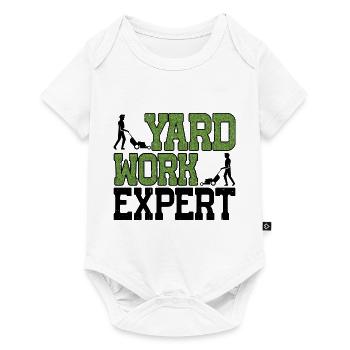 Yard Work Expert 22 - Baby Premium short-sleeve bodysuit - white - Front