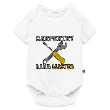 Carpentry Rank Master 2 - Baby Premium short-sleeve bodysuit - white - Front