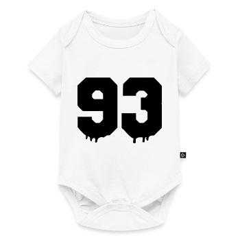 93 - Baby Premium short-sleeve bodysuit - white - Front