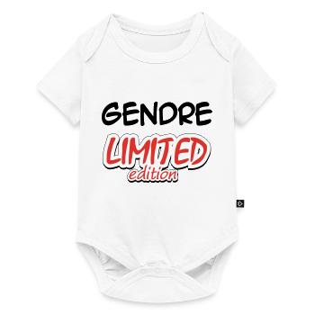 GENDRE LIMITED EDITION - Baby Premium Kurzarmbody - Weiß - Vorne