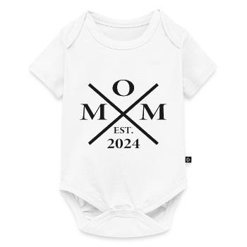 Mom - mommy - maman - Body à manches courtes Premium Bébé - blanc - Devant