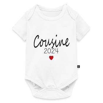 Cousin - Future Cousin 2024 - Baby Premium short-sleeve bodysuit - white - Front
