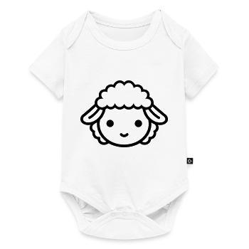 sheep - Baby Premium short-sleeve bodysuit - white - Front