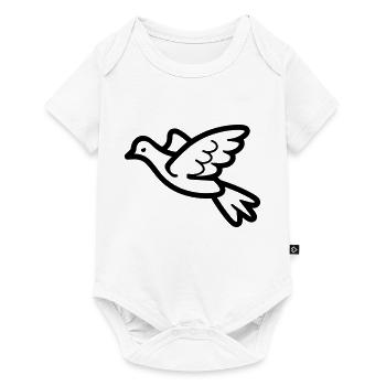 Dove - Baby Premium short-sleeve bodysuit - white - Front