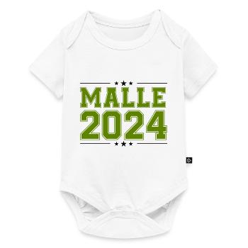 Malle 2024 Étoile - Body à manches courtes Premium Bébé - blanc - Devant