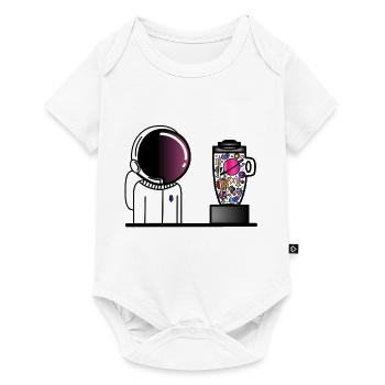 The urge to mix the universe - Baby Premium short-sleeve bodysuit - white - Front
