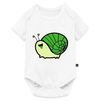 Snail Comic - Baby Premium short-sleeve bodysuit - white - Front