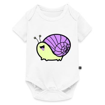 Snail Comic - Baby Premium short-sleeve bodysuit - white - Front
