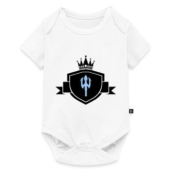 Trident Coat of Arms - Baby Premium short-sleeve bodysuit - white - Front