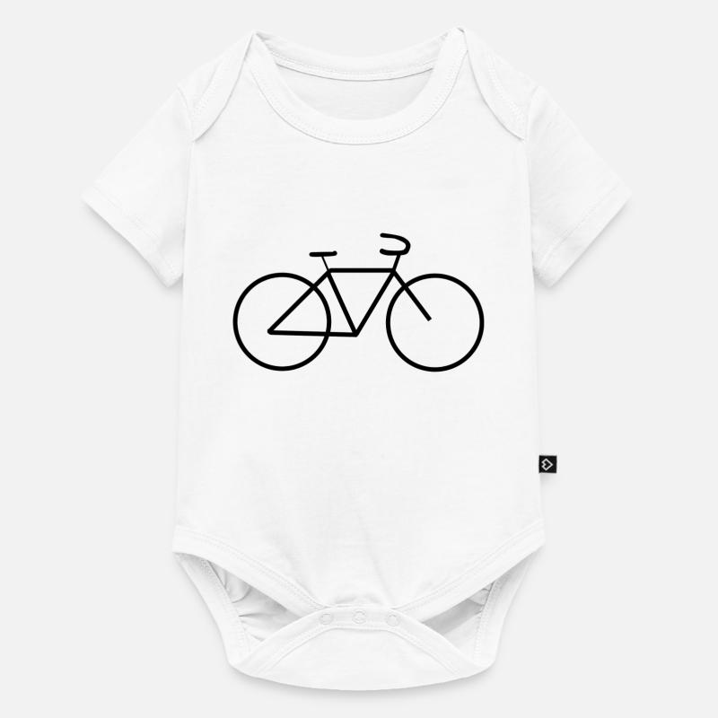 Bicyclette - Body à manches courtes Premium Bébé - blanc