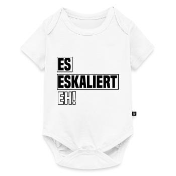 es eskaliert eh - Baby Premium Kurzarmbody - Weiß - Vorne