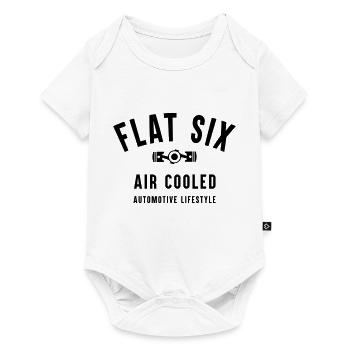 flatsix aircooled - Baby Premium Kurzarmbody - Weiß - Vorne