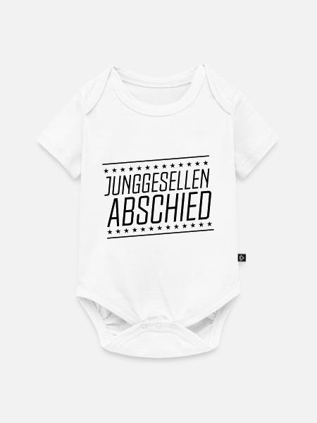 junggesellenabschied - Baby Premium Kurzarmbody - Weiß