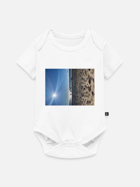 Sunshine&Ocean - Baby Premium Kurzarmbody - Weiß