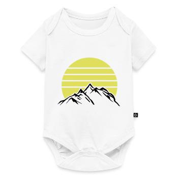 Mountains Mountains Mountains 1 - Baby Premium short-sleeve bodysuit - white - Front