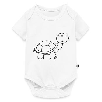 turtle - Baby Premium short-sleeve bodysuit - white - Front