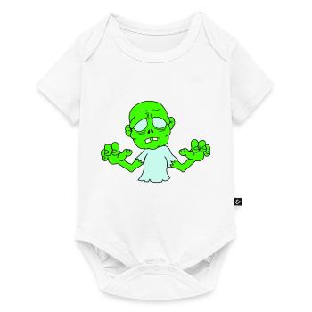 Zombie - Baby Premium Kurzarmbody - Weiß - Vorne