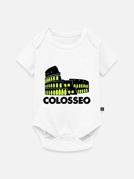kolosseum colosseo - Baby Premium Kurzarmbody - Weiß