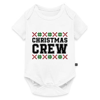 Christmas Crew Christmas - Baby Premium short-sleeve bodysuit - white - Front