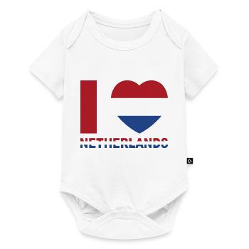 J’aime les Pays-Bas - Body à manches courtes Premium Bébé - blanc - Devant