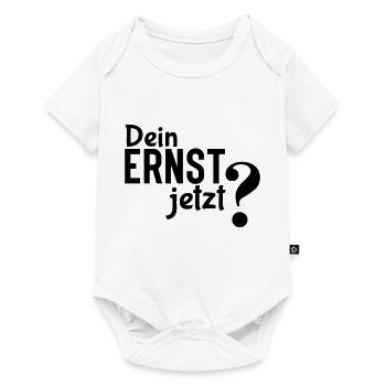 T’es sérieux? - Déclaration simple mais efficace - Body à manches courtes Premium Bébé - blanc - Devant